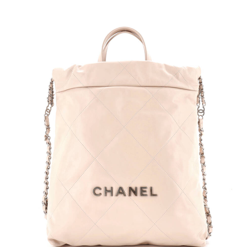 Chanel 22 Chain Backpack Quilted #290786C45B